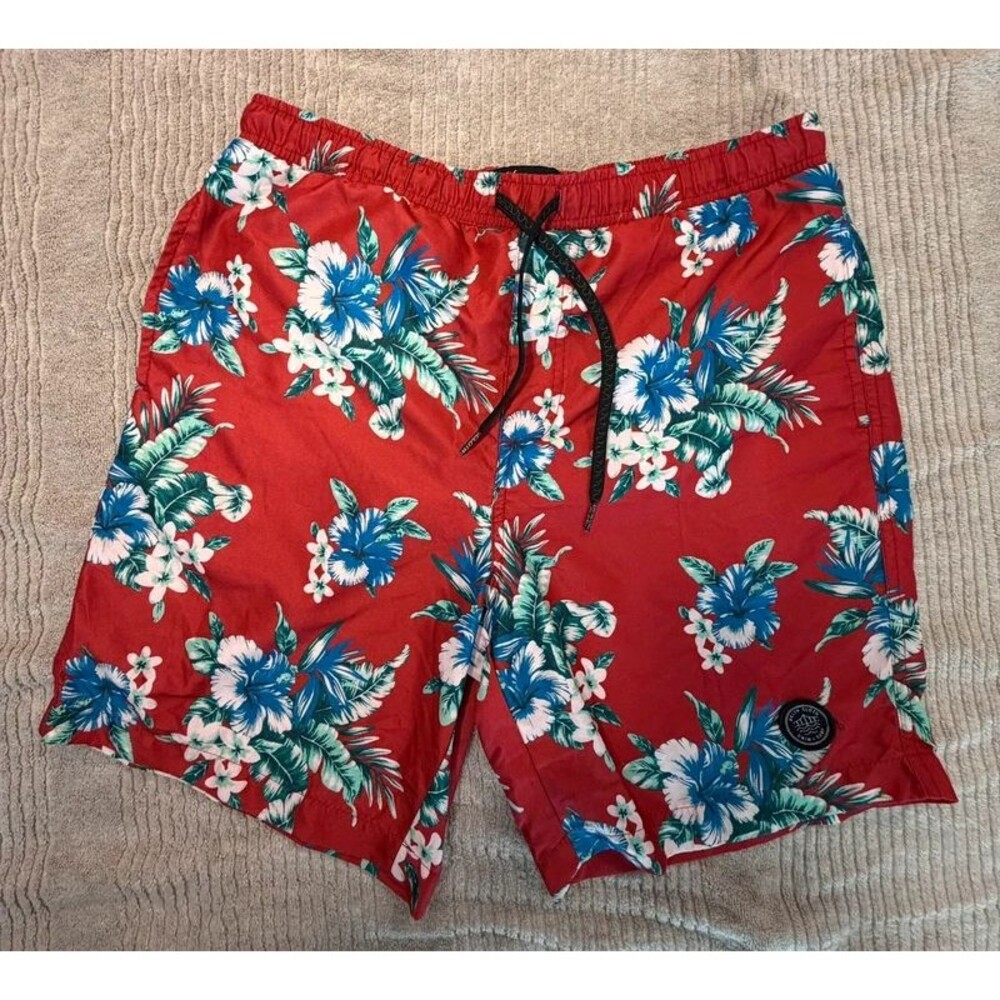 Brooklyn Floral Men's Swim Shorts-Med